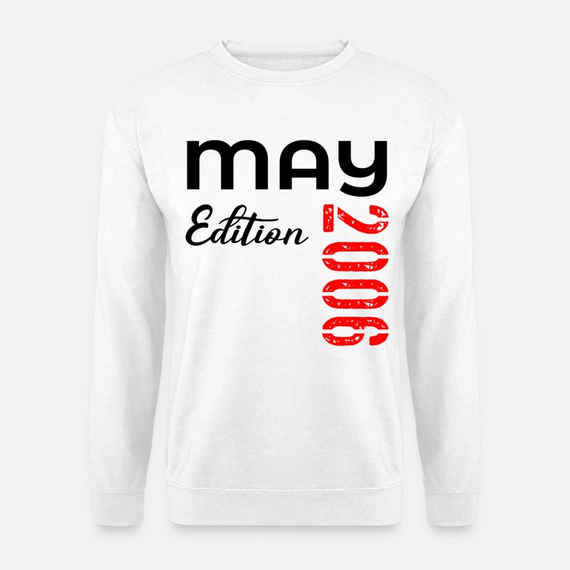 20. Geburtstag Mai 2006 - Unisex Pullover - Weiß