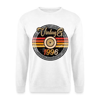 Vintage 1996 - Unisex Pullover - Weiß - Vorne