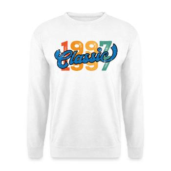 Millésime 1997 - Sweat-shirt Unisexe - blanc - Devant