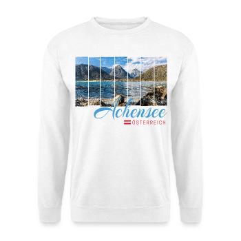 Achensee Tirol Retro Österreich Vintage Souvenir - Unisex Pullover - Weiß - Vorne