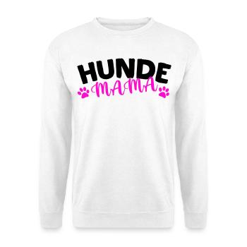 Hunde Mama - Unisex Pullover - Weiß - Vorne