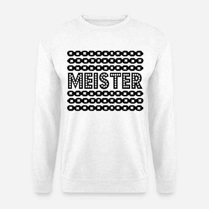 Master Degree Master Chains - Unisex Sweatshirt - white