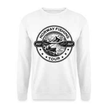 Norway Fishing 2027 - Unisex Sweatshirt - white - Front