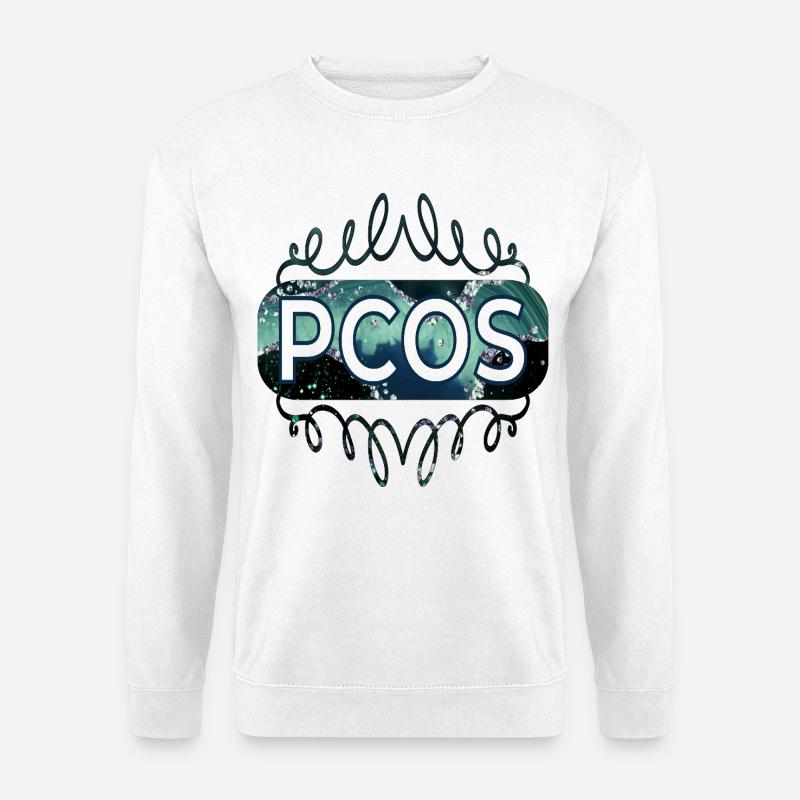 Hormone PCOS - Unisex Pullover - Weiß