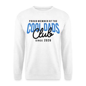 Membre du club Dads Cool depuis 2026 Dad Gift - Sweat-shirt Unisexe - blanc - Devant