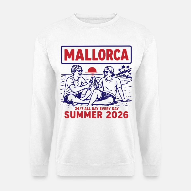 Mallorca Summer 2026 - Unisex Pullover - Weiß