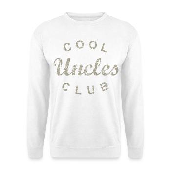 Cool Uncles Club Uncle Father's Day Gift - Unisex Sweatshirt - white - Front