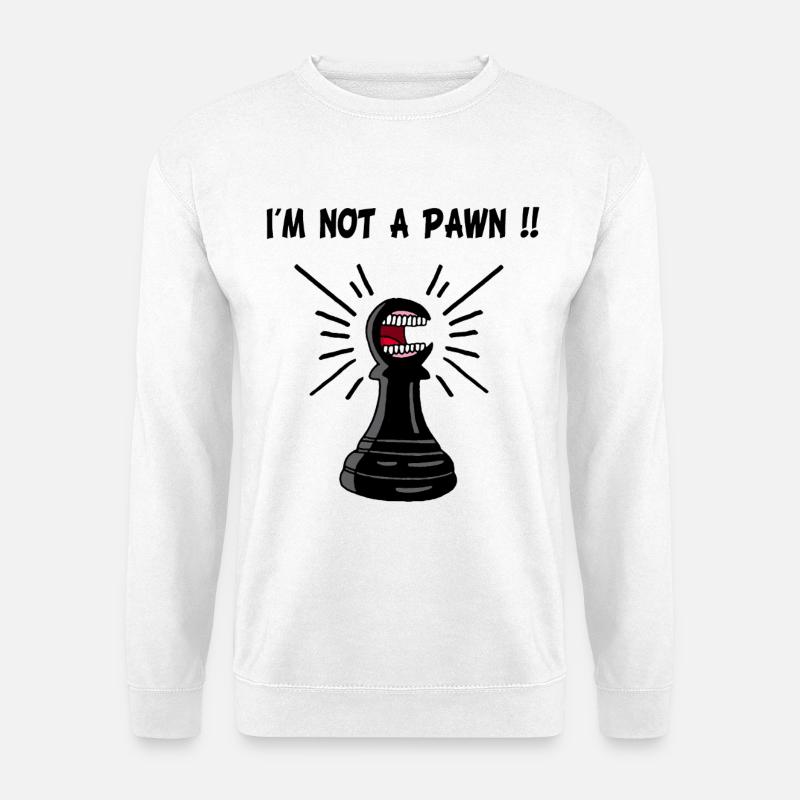 Schachmatt - Unisex Pullover - Weiß