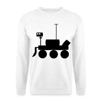 Véhicule Mars Explorer - Sweat-shirt Unisexe - blanc - Devant