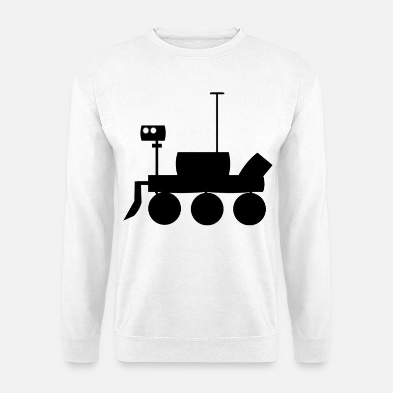 Mars Explorer Vehicle - Unisex Sweatshirt - white