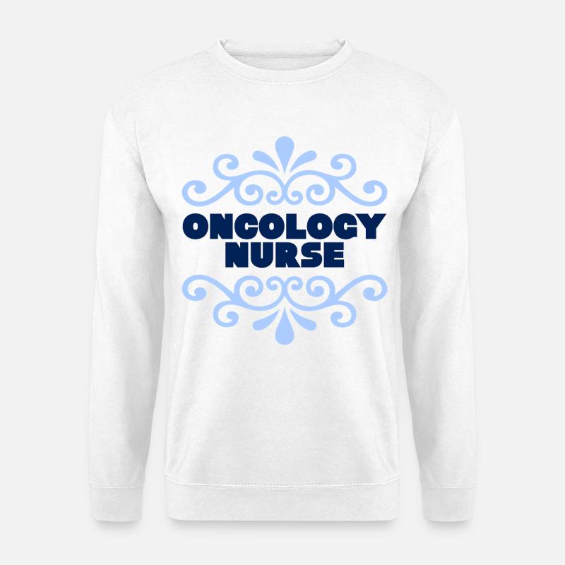 Onkologie-Krankenschwester - Unisex Pullover - Weiß