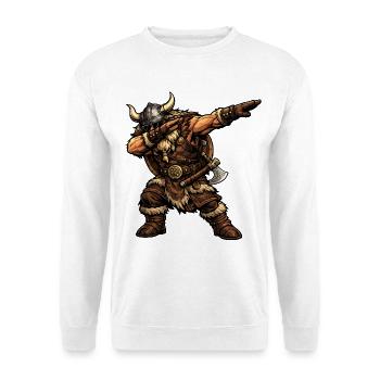 Dab des Vikings - Sweat-shirt Unisexe - blanc - Devant