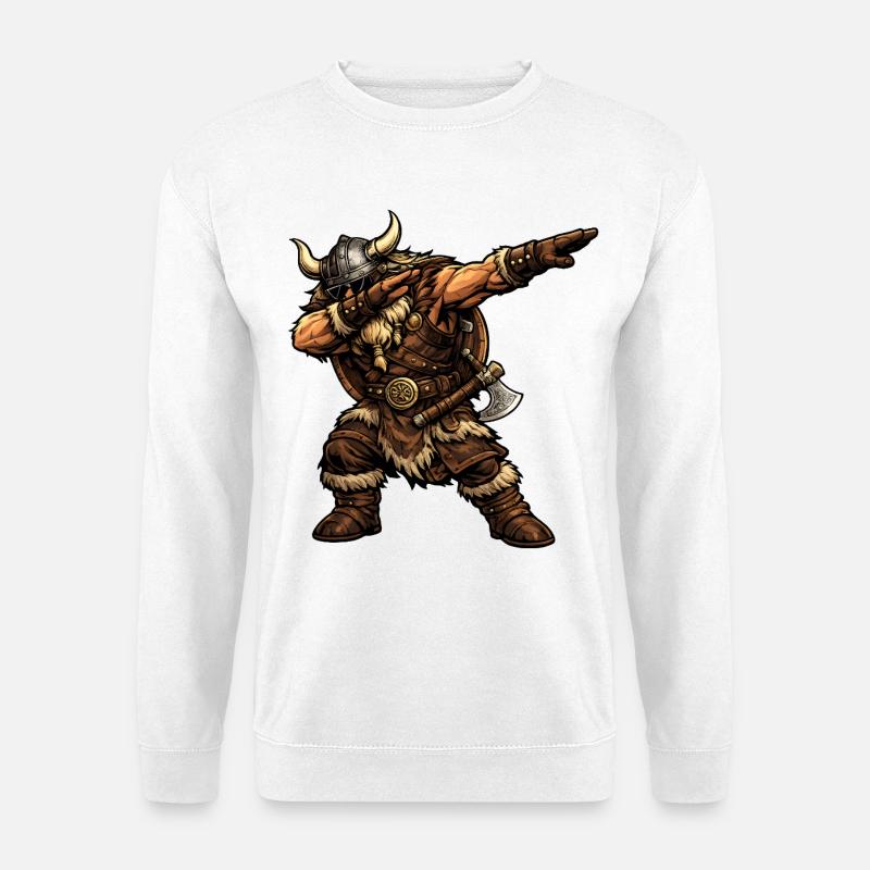 Dab des Vikings - Sweat-shirt Unisexe - blanc