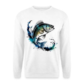 Perch Design - Unisex Sweatshirt - white - Front