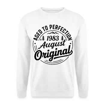 August 1983 – Legend of the Peaks and Mountains - Unisex Sweatshirt - white - Front