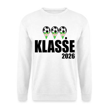 Football 3rd Grade 2026 - Unisex Sweatshirt - white - Front