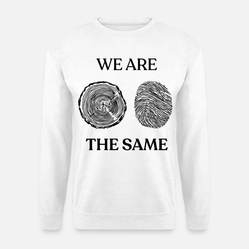 Wir sind gleich - Unisex Pullover - Weiß