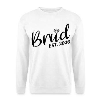Mariée suédoise 2026 - Sweat-shirt Unisexe - blanc - Devant
