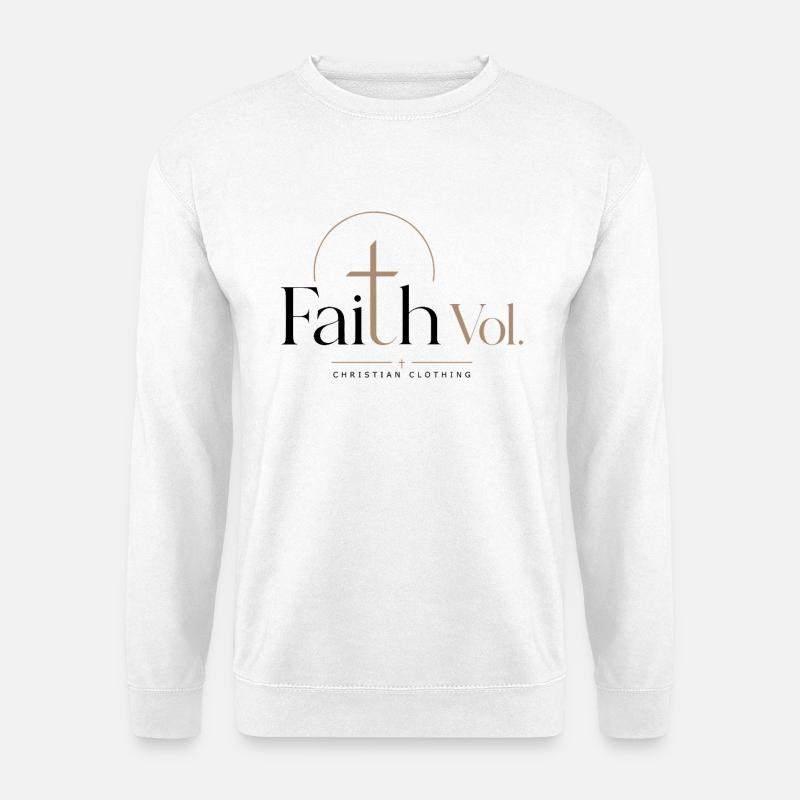 Faith Vol. Logo - Unisex Pullover - Weiß