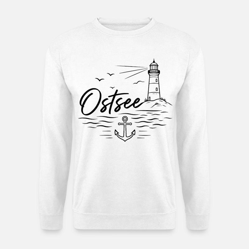 Ostsee - Unisex Pullover - Weiß