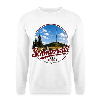 Schwarzwald Heimat Layout - Unisex Pullover - Weiß - Vorne