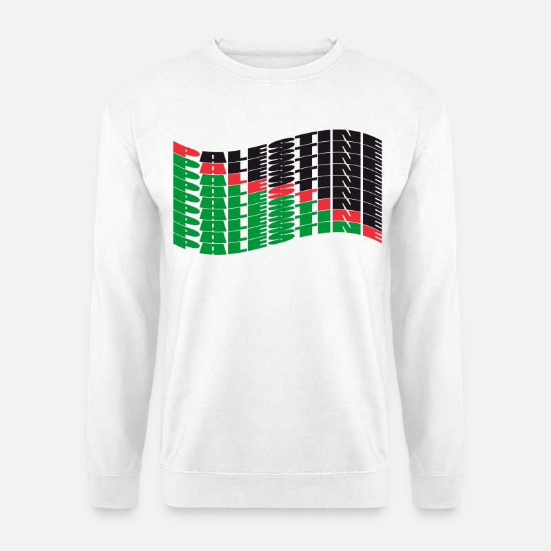 Palästina - Unisex Pullover - Weiß