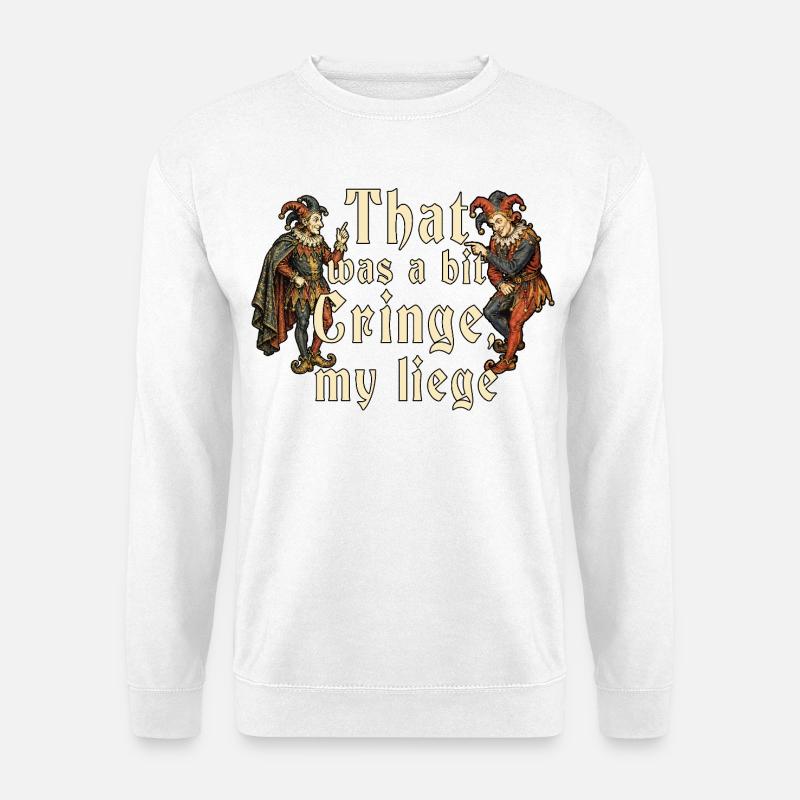 Ren Faire Medieval - Unisex Sweatshirt - white