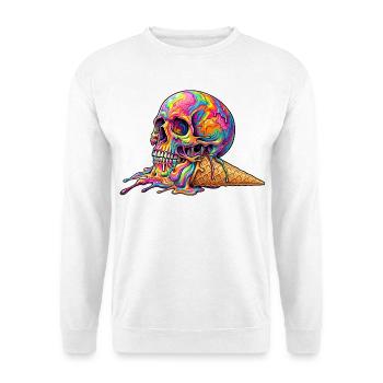 Cream Skull - Unisex Pullover - Weiß - Vorne