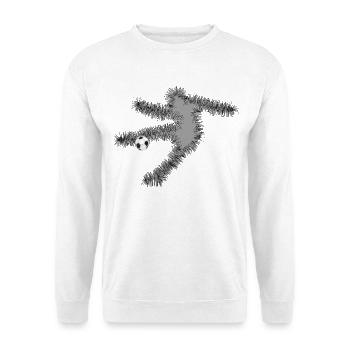 Joueurs de football - Sweat-shirt Unisexe - blanc - Devant