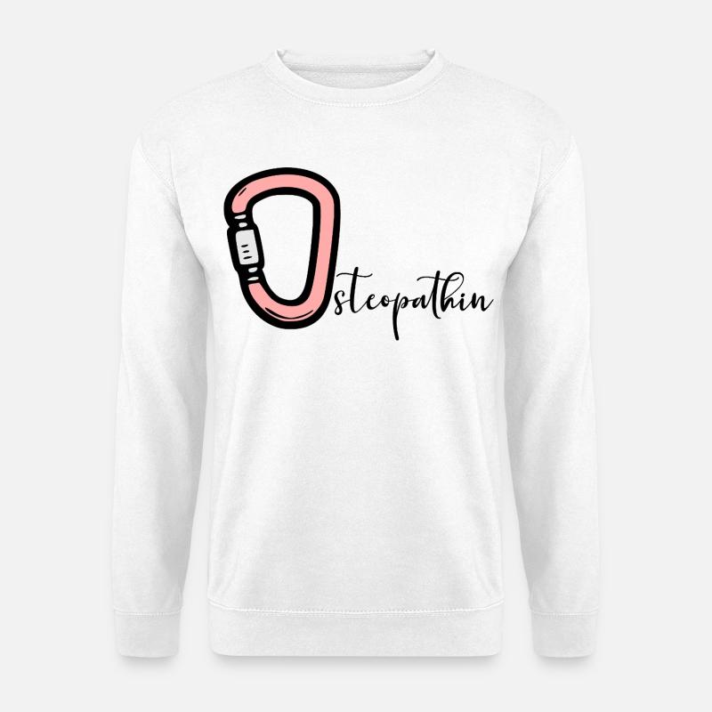 Osteopathy Osteopath - Unisex Sweatshirt - white