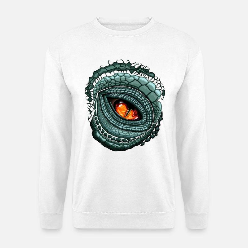 Primal Eye Predator - Unisex Sweatshirt - white