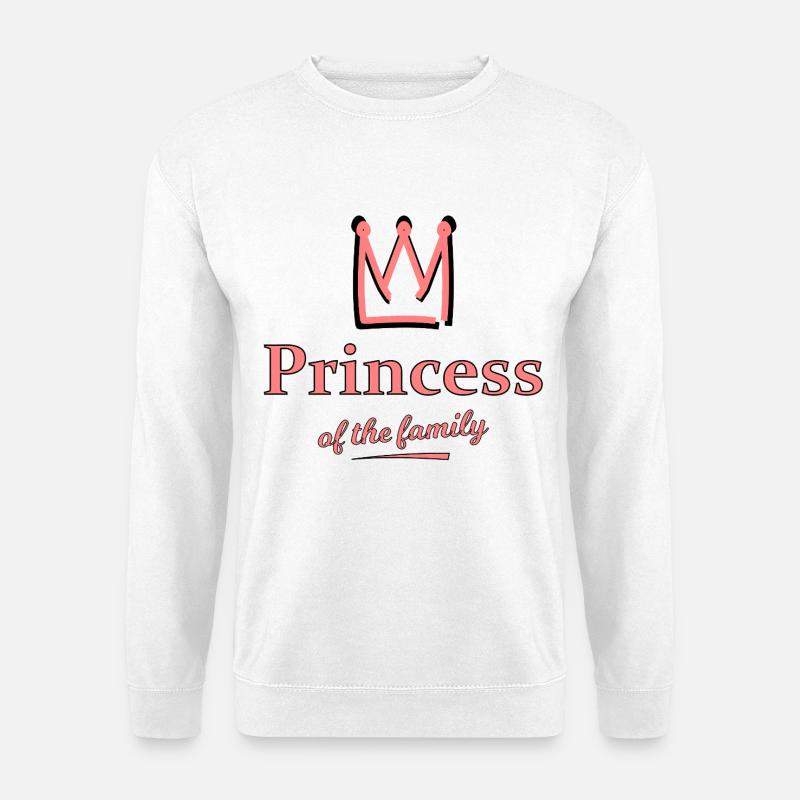 Prinzessin der Familie - Unisex Pullover - Weiß