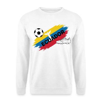 Équateur Football Maillot Supporter Ecuador Soccer - Sweat-shirt Unisexe - blanc - Devant