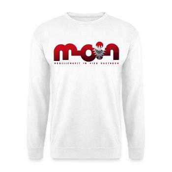 Moin - Unisex Pullover - Weiß - Vorne