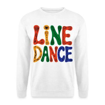 Danse en direct - Sweat-shirt Unisexe - blanc - Devant