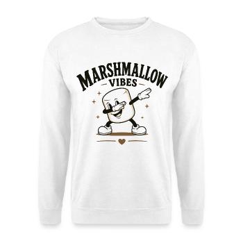Marshmallow vibes - Unisex Pullover - Weiß - Vorne