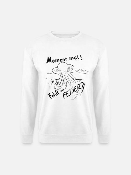Schrauben oder Feder locker? - Unisex Pullover - Weiß