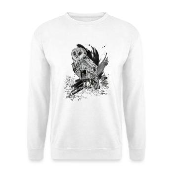 House Sparrow T-Shirt - Unisex Pullover - Weiß - Vorne