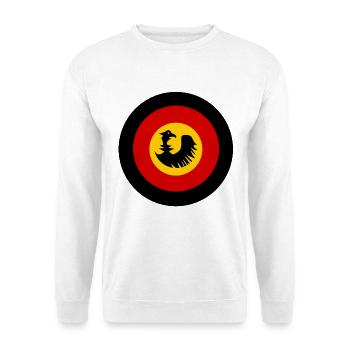 Emblème de l’Allemagne - Sweat-shirt Unisexe - blanc - Devant