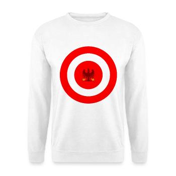 Target Eagle Emblem Austria - Unisex Sweatshirt - white - Front