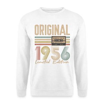 70. Geburtstag, 70 Jahre - Unisex Pullover - Weiß - Vorne