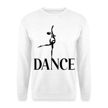 Ballerina Dancing Dance - Unisex Sweatshirt - white - Front