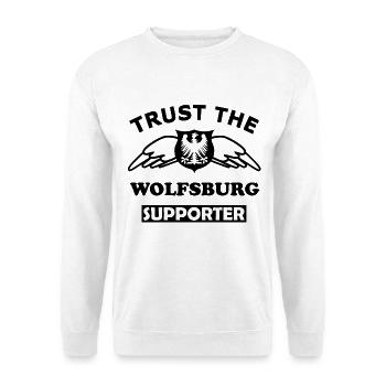 Wolfsburg Supporter - Unisex Sweatshirt - white - Front
