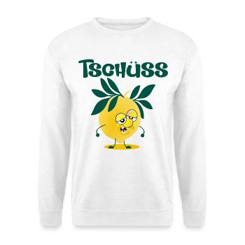 Adieu Changement d’emploi Lemon - Sweat-shirt Unisexe - blanc - Devant