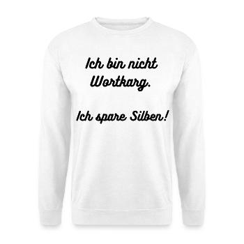 Heimatliebe_Nord_Wortkarg - Unisex Pullover - Weiß - Vorne