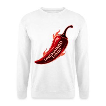 Unchained Libido Flame Pepper - Unisex Pullover - Weiß - Vorne