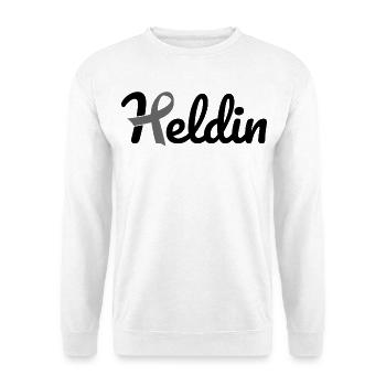 Heldin Krebs - Unisex Pullover - Weiß - Vorne