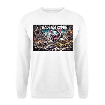 Gadsastrophe Quer - Unisex Pullover - Weiß - Vorne