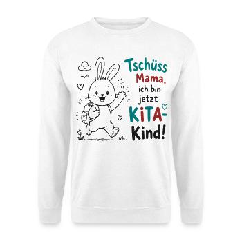 KiTa Abschied Bunny - Unisex Pullover - Weiß - Vorne