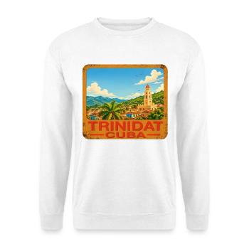 Trinité, Cuba - Sweat-shirt Unisexe - blanc - Devant
